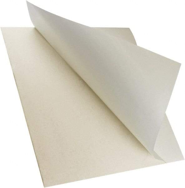 Value Collection - 12" Long, 12" Wide, Buna-N Rubber Foam Sheet - 50 to 60 Durometer, White, -30 to 220°F, 1,000 psi Tensile Strength, Adhesive Backing - Apex Tool & Supply