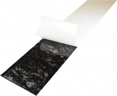 Value Collection - 3/8" Thick x 6" Wide x 36" Long, Adhesive Backed Buna-N Rubber Strip - Stock Length, 60 Shore A Durometer, 1,500 psi Tensile Strength, -40 to 225°F, Black - Apex Tool & Supply
