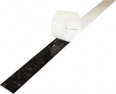 Value Collection - 1/8" Thick x 2" Wide x 36" Long, Adhesive Backed Buna-N Rubber Strip - Stock Length, 40 Shore A Durometer, 1,500 psi Tensile Strength, -40 to 225°F, Black - Apex Tool & Supply