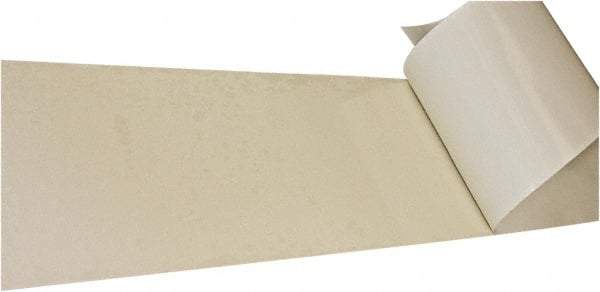 Value Collection - 1/4" Thick x 6" Wide x 36" Long, Adhesive Backed Buna-N Rubber Strip - Stock Length, 60 Shore A Durometer, 1,000 psi Tensile Strength, -30 to 220°F, White - Apex Tool & Supply