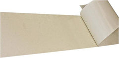 Value Collection - 1/4" Thick x 6" Wide x 36" Long, Adhesive Backed Buna-N Rubber Strip - Stock Length, 60 Shore A Durometer, 1,000 psi Tensile Strength, -30 to 220°F, White - Apex Tool & Supply