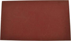 TriStar - 1/16" Thick x 6" Wide x 6" Long, Plastic Sheet - Maroon, 75D Hardness, Rulon LR Grade, ±0.003 Tolerance - Apex Tool & Supply