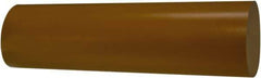 TriStar - 1' Long, 5/8" Diam, Plastic Plastic Rod - + 1/4 - 0.0" Length Tolerance, +0.020/-0.000" Diam Tolerance, 60D Hardness, Dull Gold - Apex Tool & Supply