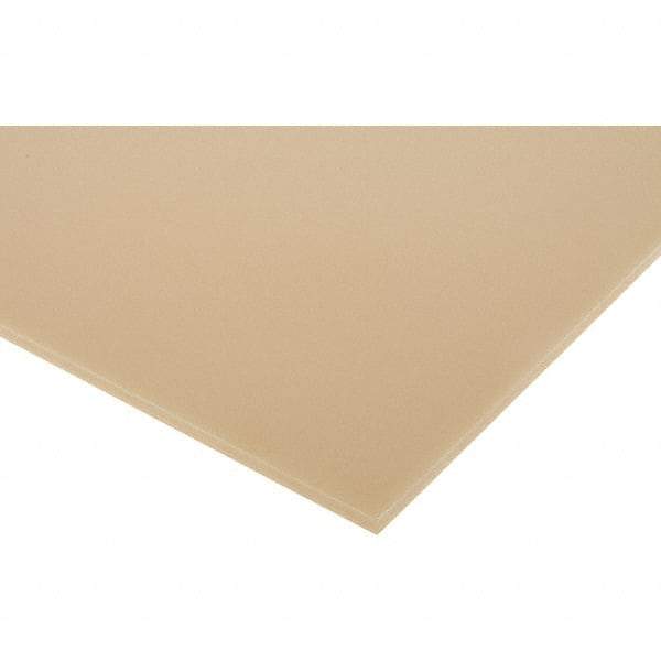 Made in USA - 3/16" Thick x 12" Wide, Epoxyglass Laminate Sheet - Yellow-Green, Rockwell M-110 Hardness, G10 Non FR Grade, ±0.019 Tolerance - Apex Tool & Supply