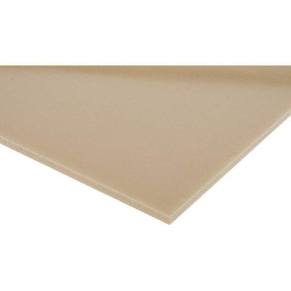 Made in USA - 1/4" Thick x 12" Wide, Epoxyglass Laminate Sheet - Yellow-Green, Rockwell M-110 Hardness, G10 Non FR Grade, ±0.022 Tolerance - Apex Tool & Supply