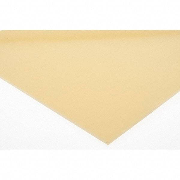 Made in USA - 1/8" Thick x 12" Wide x 24" Long, Epoxyglass Laminate Sheet - Yellow-Green, Rockwell M-110 Hardness, G10 Non FR Grade, ±0.012 Tolerance - Apex Tool & Supply