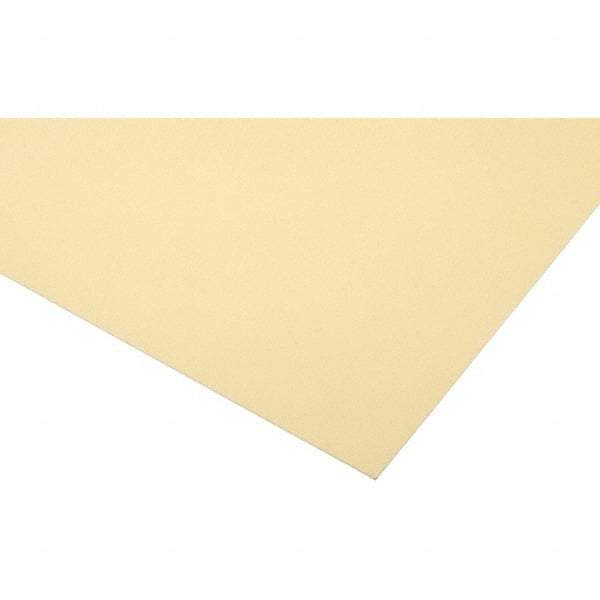 Made in USA - 1/16" Thick x 24" Wide x 24" Long, Epoxyglass Laminate Sheet - Yellow-Green, Rockwell M-110 Hardness, G10 Non FR Grade, ±0.0075 Tolerance - Apex Tool & Supply