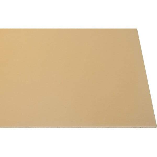 Made in USA - 0.093" Thick x 24" Wide x 48" Long, Epoxyglass Laminate (G10/F4) Sheet - Yellow-Green, Rockwell M-110 Hardness, G10/FR4 Grade, ±0.009 Tolerance - Apex Tool & Supply