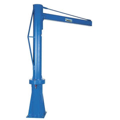 Vestil - 1,000 Lb Load Capacity, Steel Jib Crane - 6' Span - Apex Tool & Supply