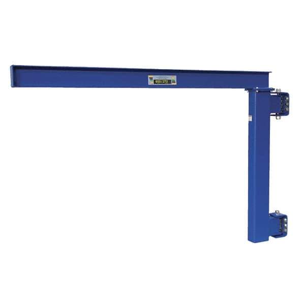 Vestil - 600 Lb Load Capacity, Steel Jib Crane - 8' Span - Apex Tool & Supply