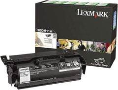 Lexmark - Black Toner Cartridge - Use with Lexmark T650dn, T650dtn, T650n, T652dn, T652dtn, T652n, T654dn, T654dtn, T654n, T656dne - Apex Tool & Supply