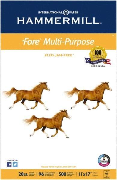 Hammermill - White Copy Paper - Use with Plain Paper Office Equipment - Apex Tool & Supply