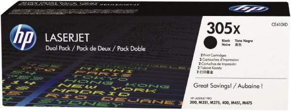 Hewlett-Packard - Black Toner Cartridge - Use with HP LaserJet Pro 300 color MFP M375nw, 400 color MFP M475, 400 color M451 - Apex Tool & Supply