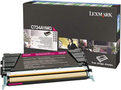 Lexmark - Magenta Toner Cartridge - Use with Lexmark C734, C736, X734, X738 - Apex Tool & Supply