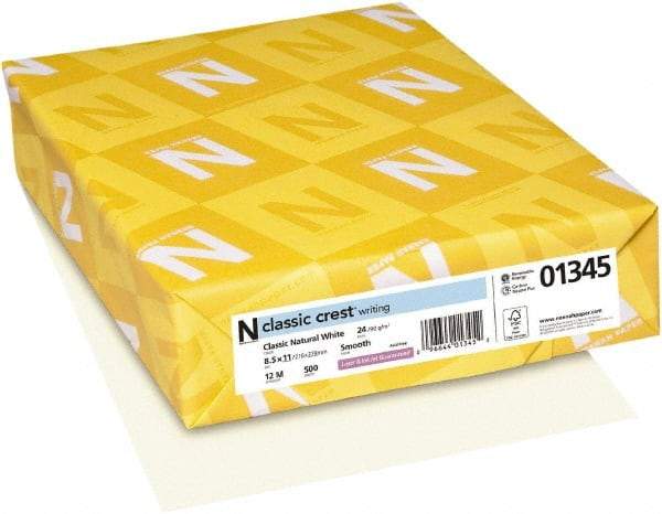 Neenah Paper - Natural White Stationery - Use with Laser Printers, Inkjet Printers, Copiers - Apex Tool & Supply