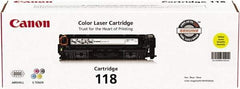 Canon - Yellow Toner Cartridge - Use with Canon imageCLASS LBP7200Cdn, LBP7660Cdn, MF8350Cdn, MF8380Cdw, MF8580Cdw - Apex Tool & Supply