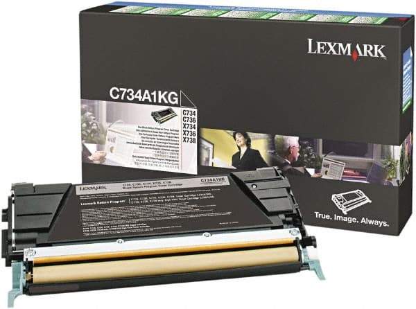 Lexmark - Black Toner Cartridge - Use with Lexmark C734, C736, X734, X738 - Apex Tool & Supply