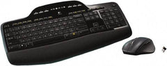 Logitech - Black Keyboard/Mouse - Use with Computer - Apex Tool & Supply