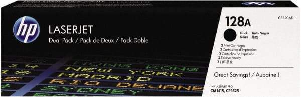 Hewlett-Packard - Black Toner Cartridge - Use with HP LaserJet Pro CM1415fnw, CP1525nw - Apex Tool & Supply