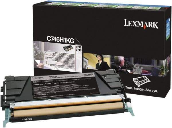 Lexmark - Black Toner Cartridge - Use with Lexmark C746, C748 - Apex Tool & Supply