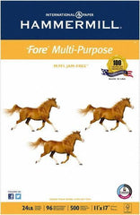 Hammermill - White Copy Paper - Use with Copiers, Typewriters, Printers, Fax Machines - Apex Tool & Supply