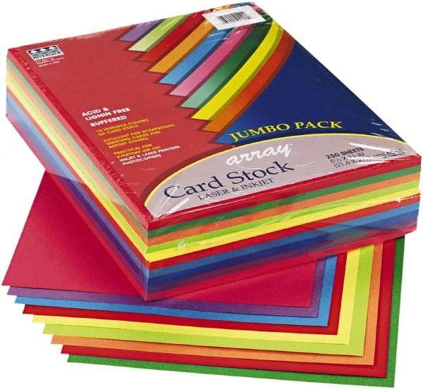 Pacon - Assorted Colors Copy Paper - Use with Copiers, Inkjet & Laser Printers & Typewriters - Apex Tool & Supply