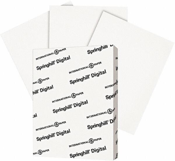 Springhill - White Copy Paper - Use with High Speed Copiers, Laser Printers, Offset Duplicators - Apex Tool & Supply