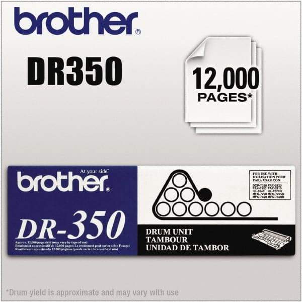 Brother - Black Drum Unit - Use with Brother DCP-7010, 7020, 7025, HL-2030, 2035, 2037, 2040, 2070N, intelliFax-2820, 2825, 2910, 2920, MFC-7220, 7225N, 7420, 7820N - Apex Tool & Supply