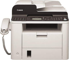 Canon - White Fax Machine - Use with Envelopes, Legal, Letter, Statement - Apex Tool & Supply
