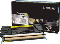 Lexmark - Yellow Toner Cartridge - Use with Lexmark C746, C748 - Apex Tool & Supply