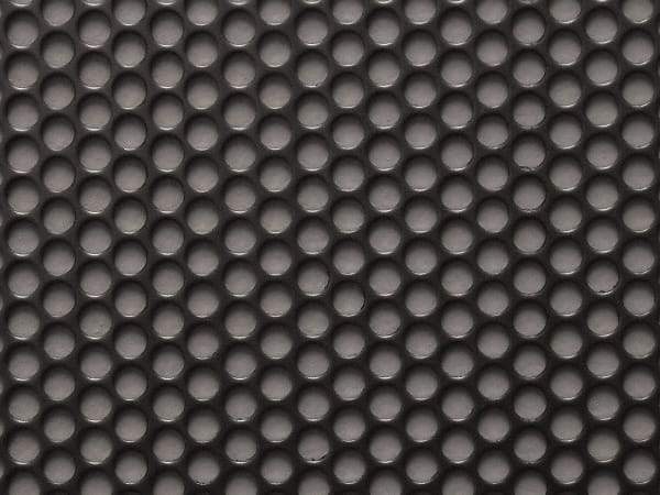 Value Collection - 36 x 40 x 0.048" Perforated Carbon Steel Sheet - 1/4" Staggered Round Holes, 5/16" Hole Spacing - Apex Tool & Supply