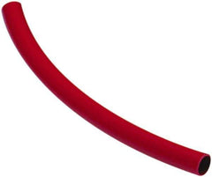Caplugs - 1-1/2" ID x 1-5/8" OD, 1/16" Wall Thickness, 50' Long, Silicone Tube - Rusty Red, 600°F - Apex Tool & Supply