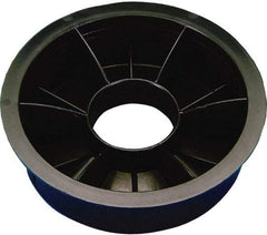 Caplugs - Round Head Core Plug - 6" OD, Polypropylene Copolymer, Black - Apex Tool & Supply