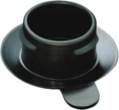 Caplugs - Push-In Finishing Plugfor 9/16 SAE Thread - 0.81 OD, Low-Density Polyethylene, Black - Apex Tool & Supply
