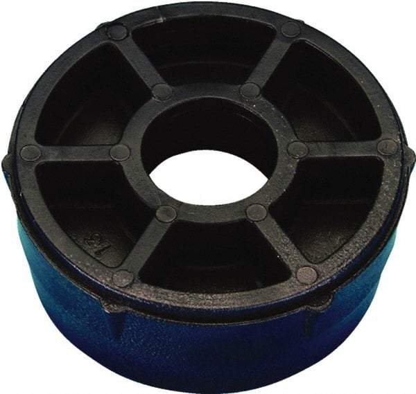 Caplugs - Round Head Core Plug - 3" OD, Polypropylene Copolymer, Black - Apex Tool & Supply
