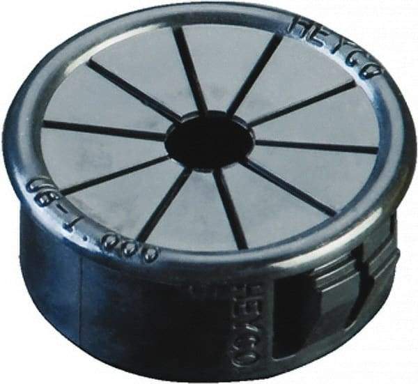 Caplugs - Nylon Universal Bushing for 1" Conduit - For Use with Cables, Hose, Shafts & Tubing - Apex Tool & Supply