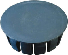 Caplugs - Snap-In Finishing Plug - Nylon, Black - Apex Tool & Supply