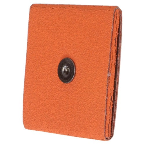 3″ × 3″ × 1/4″ Square Pad 60 Grit 1/4-20 Eyelet Ceramic Alumina - Apex Tool & Supply