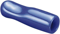 Caplugs - 5/16" ID, Pull-Tab, Round Head Cap - 1-1/4" Long, Vinyl, Orange - Apex Tool & Supply