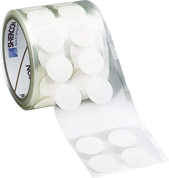 Caplugs - White Glass Cloth High Temperature Masking Tape - Series GC00625, 7.5 mil Thick - Apex Tool & Supply