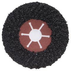 7″ × 1/4″ × 7/8″ FastCut Fiber Disc Type 27 16 Grit Silicon Carbide - Apex Tool & Supply