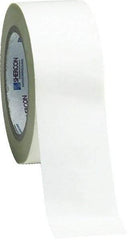 Caplugs - 2-1/2" Wide x 36 Yd Long White Glass Cloth High Temperature Masking Tape - Series PC198-2500, 7.5 mil Thick - Apex Tool & Supply