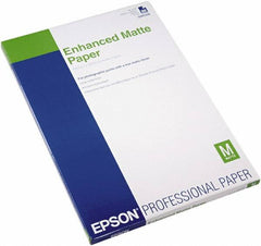 Epson - 13" x 19" White Photo Paper - Use with Inkjet Printers - Apex Tool & Supply