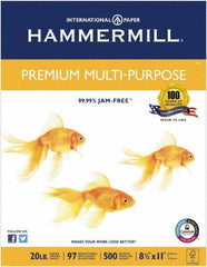 Hammermill - 8-1/2" x 11" White Copy Paper - Use with Inkjet Printers - Apex Tool & Supply
