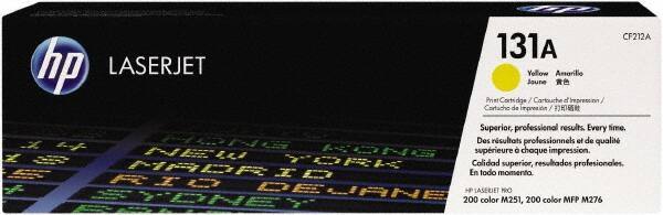 Hewlett-Packard - Yellow Toner Cartridge - Use with HP LaserJet Pro 200 Color M251nw, MFP M276nw - Apex Tool & Supply
