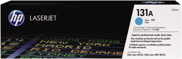 Hewlett-Packard - Cyan Toner Cartridge - Use with HP LaserJet Pro 200 Color M251nw, MFP M276nw - Apex Tool & Supply