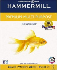 Hammermill - 8-1/2" x 11" White Copy Paper - Use with All Office Equipment - Apex Tool & Supply