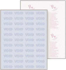 DocuGard - 8-1/2" x 11" Blue Medical Security Paper - Use with Laser Printers, Inkjet Printers - Apex Tool & Supply