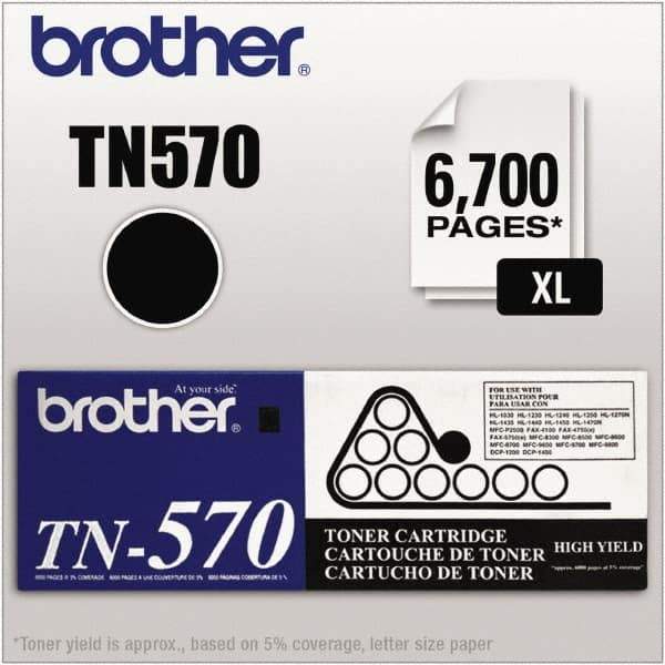 Brother - Black Toner Cartridge - Use with Brother DCP-8040, 8045D, HL-5140, 5150D, 5150DLT, 5170DN, 5170DNLT, MFC-8120, 8220, 8440, 8640D, 8840D, 8840DN - Apex Tool & Supply