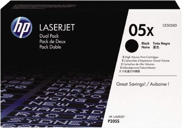 Hewlett-Packard - Black Toner Cartridge - Use with HP LaserJet P2055 - Apex Tool & Supply